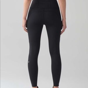 Lululemon black fast and free tight 28’